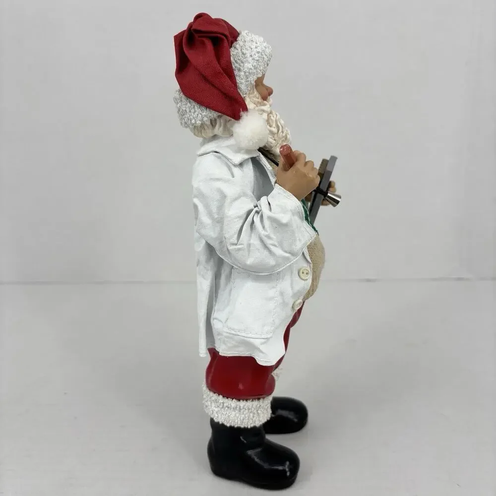 Clothtique Doctor Santa 1997 Possible Dreams 10 Inch Stethoscope Clipboard‎ VTG